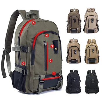 Рюкзак для Путешествий, Мужская Тактическая Военная сумка для Альпинизма, Мужские Холщовые Рюкзаки Большой Емкости, Сумка для кемпинга, сумка для компьютера