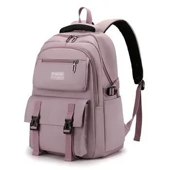 Рюкзак средней школы для девочек-подростков, нейлоновая сумка для книг, женский рюкзак