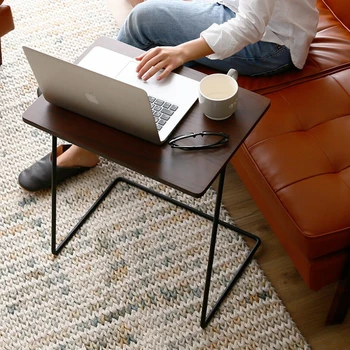 С-образный приставной столик, боковые углы дивана, INS Z-образный прикроватный столик в индустриальном стиле, простой журнальный столик, журнальный столик