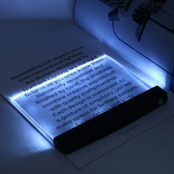 Светодиодный светильник для планшета-книги Креативная защита глаз Ночник для чтения в спальне общего пользования Дорожное освещение Портативная яркая настольная лампа