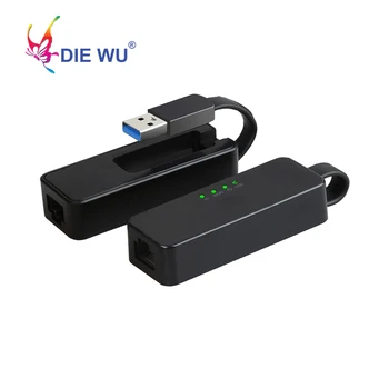 Сетевая карта USB 3,0 к RJ45 Lan Адаптер 10/100/1000 Мбит/с Ethernet Адаптер Realtek RTL8153 Для Планшетных ПК Win 7 8 10 XP