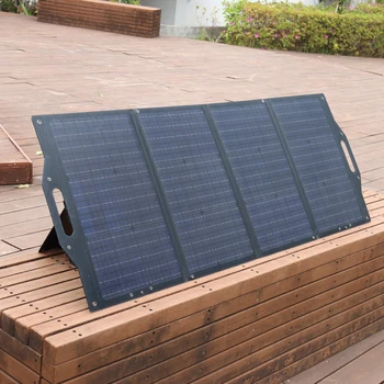 Складная Портативная солнечная панель ETFE мощностью 23 В 100 Вт для зарядки аккумулятора Электростанция 12 В Генератор Сотовый телефон Автомобиль Лодка RV