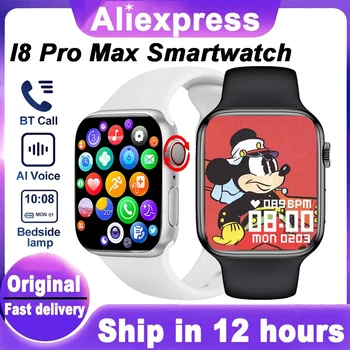 Смарт-Часы i8 Pro Max Answer Call Sport Фитнес-Трекер с Пользовательским Набором Smartwatch Для Мужчин И Женщин Подарок Для Apple Phone PK IWO 27 X8 T500