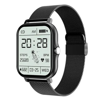 Смарт-часы Для Мужчин И Женщин Bluetooth, Часы для измерения сердечного ритма, Фитнес-Трекер для Sony Xperia 1 iii 1iii 5G LG V40 Samsung A52S