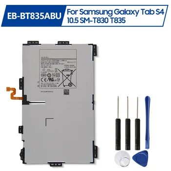 Сменный Аккумулятор EB-BT835ABU для Samsung Galaxy Tab S4 10,5 SM-T830 T830 SM-T835 T835 7300 мАч