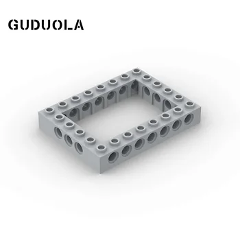 Строительный блок Guduola Special Brick 6 x 8 с открытым центром 4 x 6 (32532/40345) MOC, 5 шт./лот