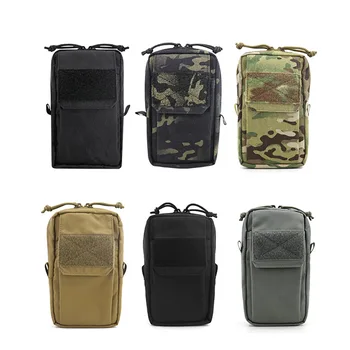 Тактический чехол Molle, Многофункциональная Большая сумка для мобильного телефона, Военная Охотничья Поясная сумка, сумка для набора инструментов