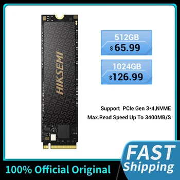 Твердотельный накопитель HIKVISION PCIe NVME M.2 2280 SSD 512GB 1TB 2TB Жесткий Диск для Ноутбука