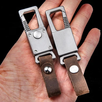 Титановая пряжка для ключей многофункциональный автомобильный ключ эксклюзивная пряжка роскошная пряжка для ремня EDC практичная пряжка для ключей