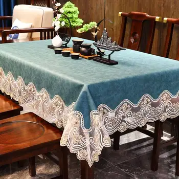 Ткань для обеденного стола в европейском стиле водонепроницаема, маслостойка и устойчива к ожогам, современна и минималистична