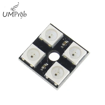 Умная Электроника LilyPad Pixel Board WS2812 5050 RGB светодиодный модуль для Arduino Diy Kit