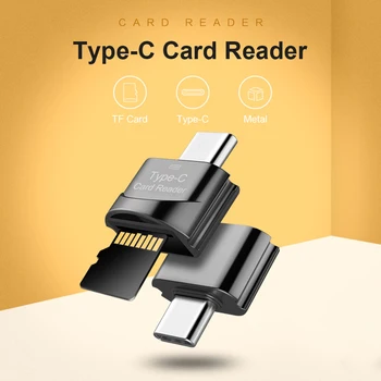 Устройство чтения карт USB 3.1 Type C Портативный USB-C TF Micro SD OTG Адаптер Type-C Устройство чтения карт памяти Samsung Macbook Huawei