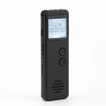 Цифровой диктофон для бизнеса, дистанционный Звукозаписывающий MP3-рекордер с одним ключом, Шумоподавляющий Голосовой Mp3-плеер для офиса