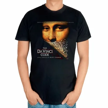 Черная летняя стильная Крутая модная брендовая мужская футболка The DaVinci Code Dubstep с 3D принтом mma, хлопковая футболка для музыкального фитнеса XXXL