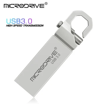Черный/Серебристый Usb 3,0 Флеш-накопитель 32 ГБ USB Флэш-накопитель Memory Stick Флэш-диск 64 ГБ 128 ГБ Флешка-накопитель