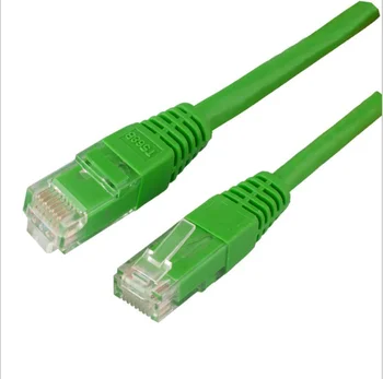 шесть гигабитных сетевых кабелей, 8-жильный сетевой кабель cat6a, шесть сетевых кабелей с двойным экранированием, широкополосный кабель-перемычка SE871