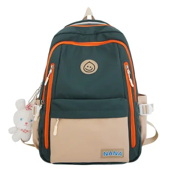Школьная сумка для девочек-подростков, рюкзак для студентов колледжа, женская нейлоновая сумка для книг в японском стиле