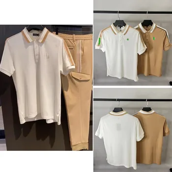 Экспортная Корейская Оригинальная Одинарная высококачественная одежда для гольфа, Мужская футболка с короткими рукавами, Новая спортивная Дышащая быстросохнущая Рубашка Поло