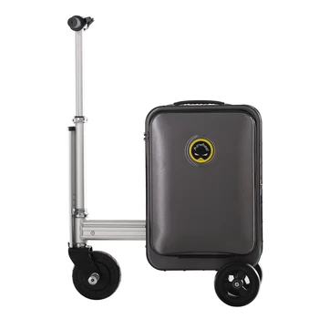 Электрический чемодан SE3S для путешествий, чемодан для верховой езды, сверхлегкий самокат для пожилых людей 20л, Максимальная нагрузка 110 кг, зарядка через USB 37 В