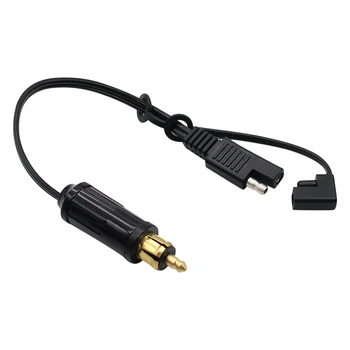 ​Соединительный кабель адаптера аккумулятора DIN Hella Powerlet Plug To SAE Для мотоцикла BMW С адаптером SAE To SAE